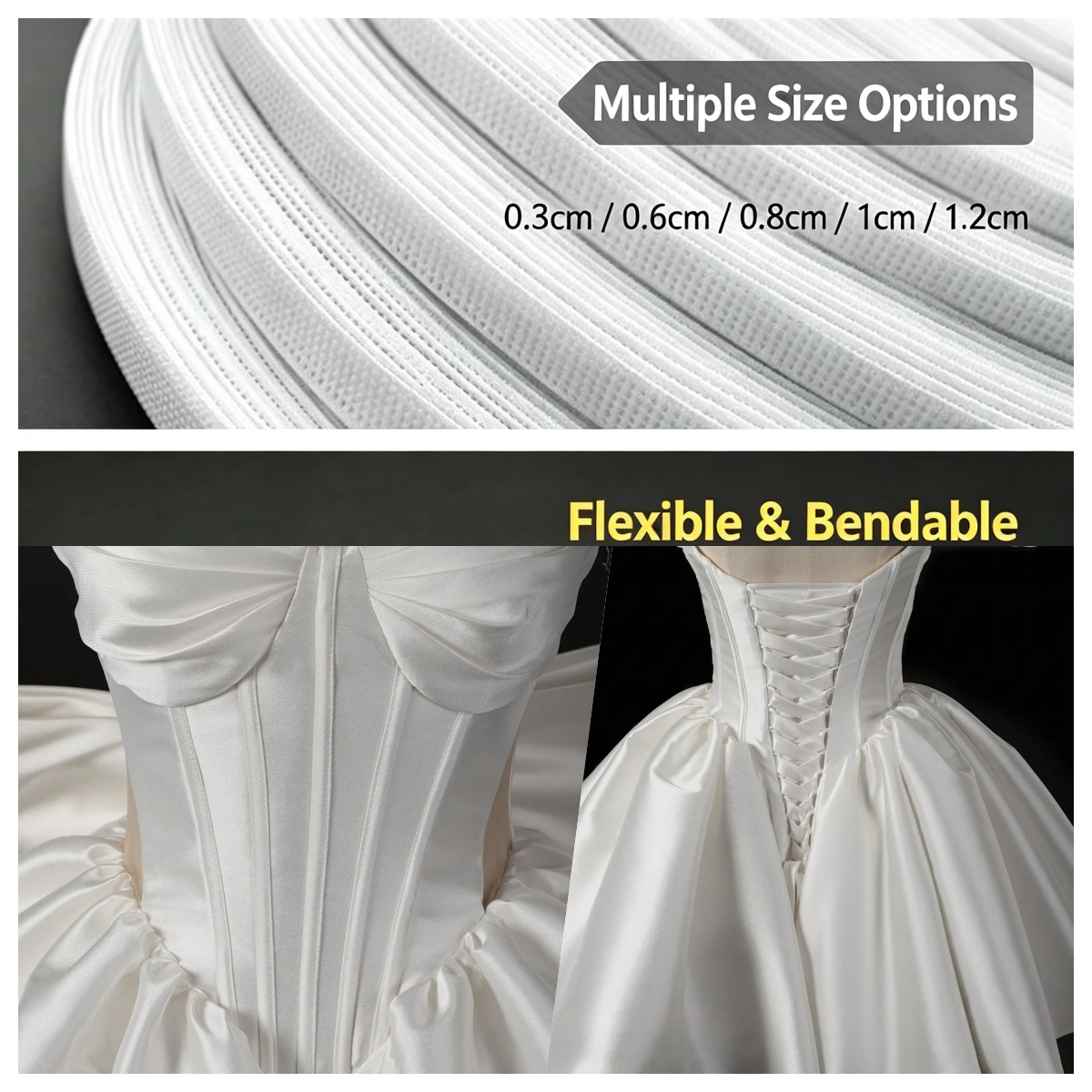 50~200 Yards Roll Polyester Fi - огляд і ціна Wedding Dress