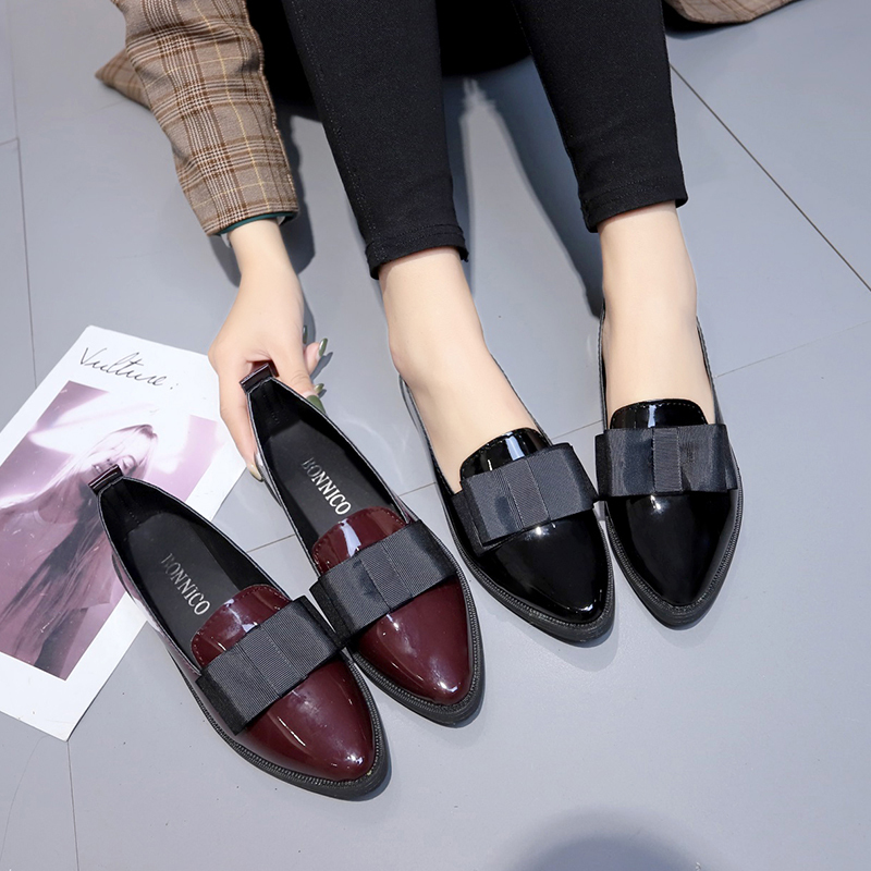 Black/ Wine Red Patent Leather - огляд і ціна Womens Heels