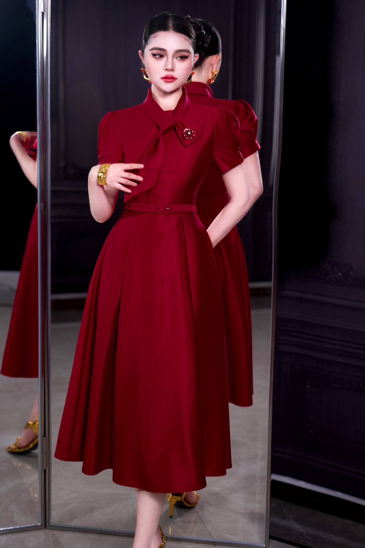 ZJYT Red Women's Dress Trend 2 - огляд і ціна Women'S Red Formal Wear