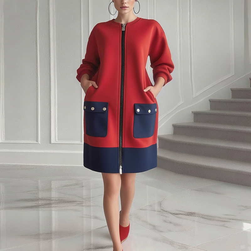 Modigirl Contrast Color Long S - огляд і ціна Women'S Red Formal Wear