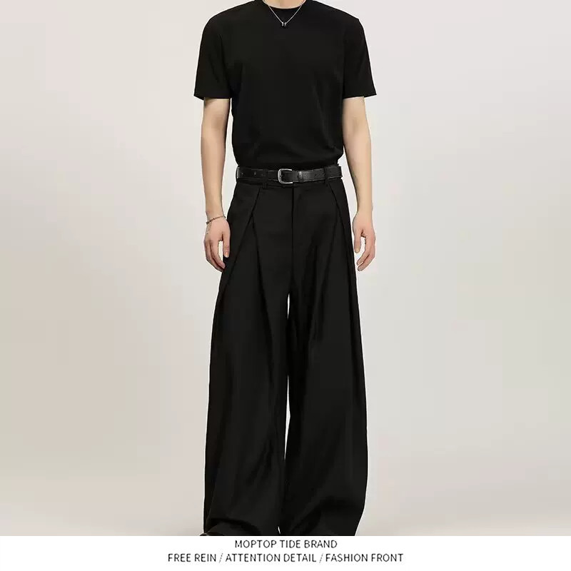 Retro Wide Leg Suit Pants Trou - огляд і ціна Tailored Trouser Wide