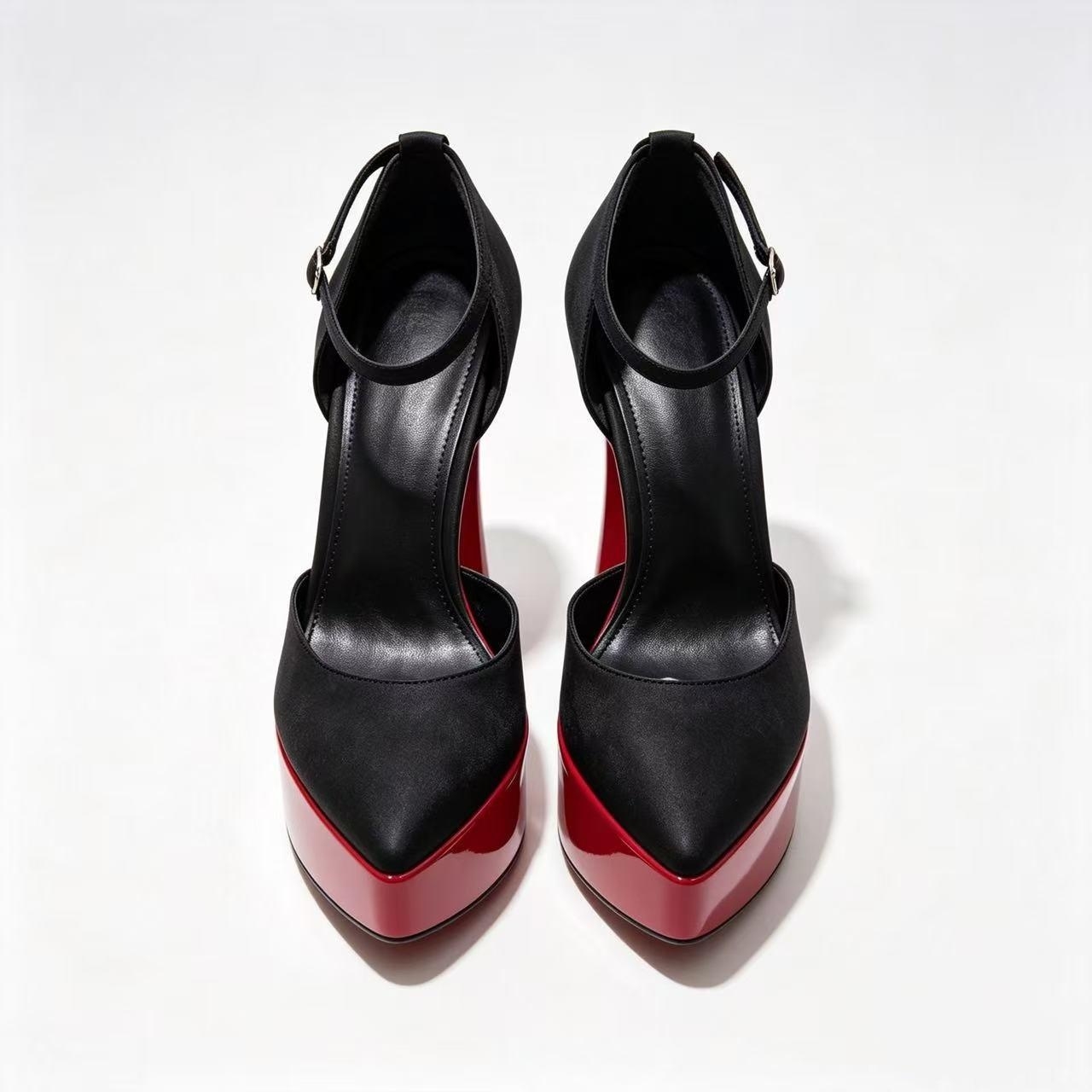 Women Satin Pointed Toe Platfo - огляд і ціна Formal Dress