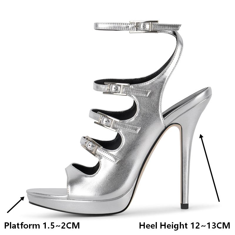 Onlymaker Women Silver Stilett - огляд і ціна Formal Dress