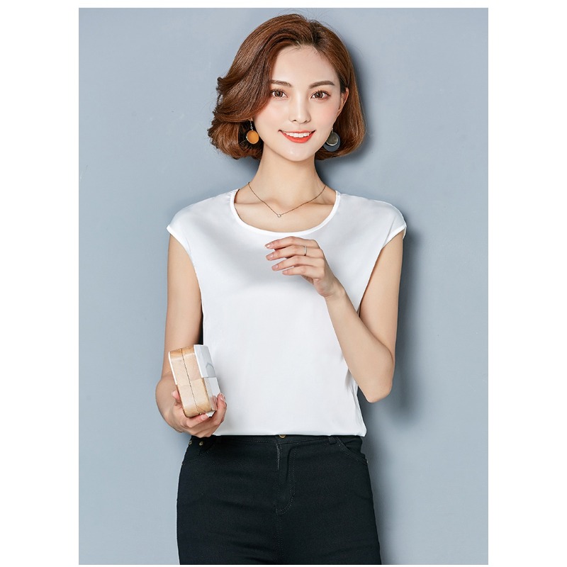 Sexy Silk vest women sleeveles - огляд і ціна Silk Blouse