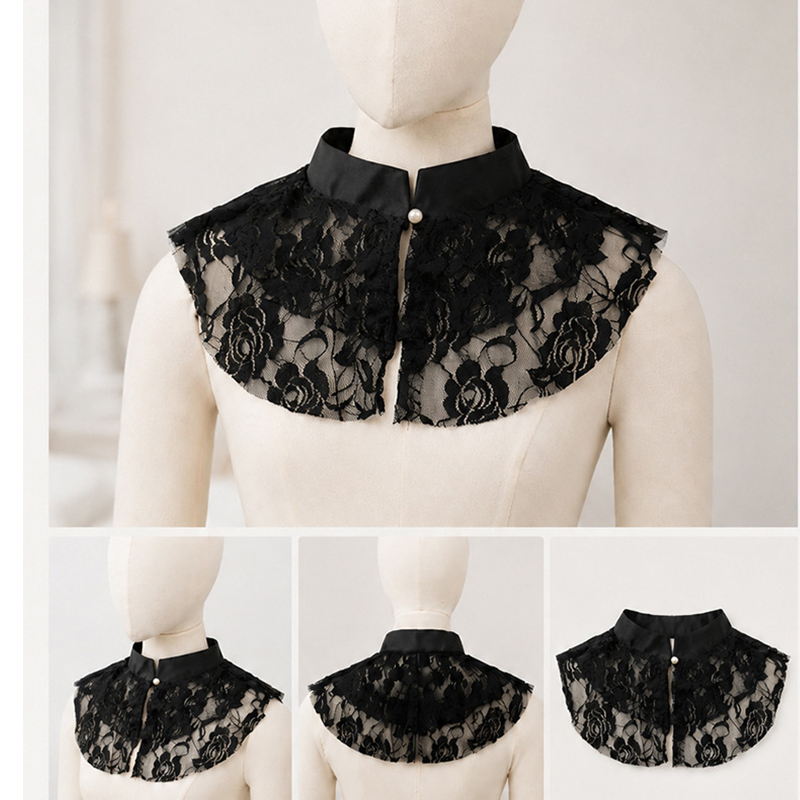 Elegant Lace Floral False Coll - огляд і ціна Lace Dress